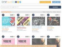 Tablet Screenshot of onetwotix.com